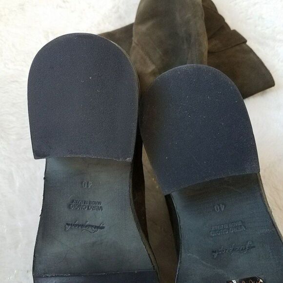 Free People Collection - Arya Riding Suede Tall Boots - Picture 5 of 12